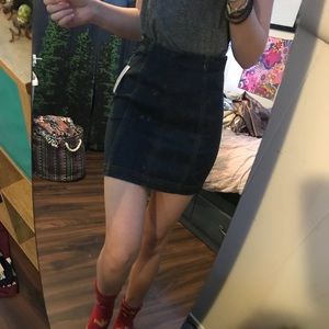 Mini free people skirt